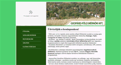 Desktop Screenshot of geopardkft.hu
